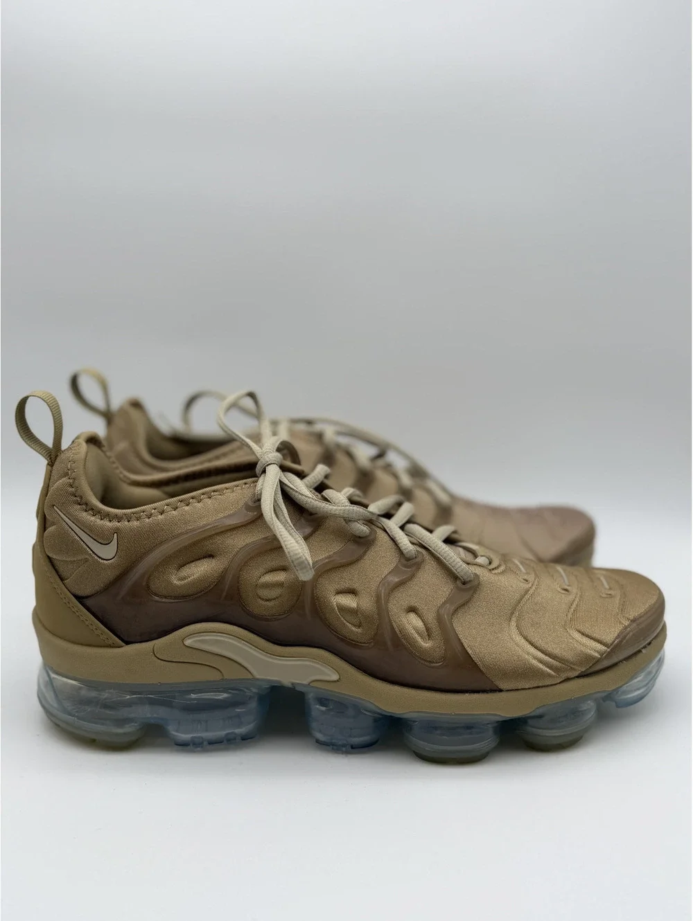 Nike Air VaporMax Plus Sneakers Size 8.5 Tan